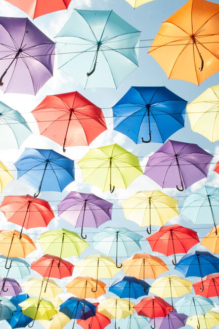 Regenschirm von Dr. Neuser - the sunny side of rain
